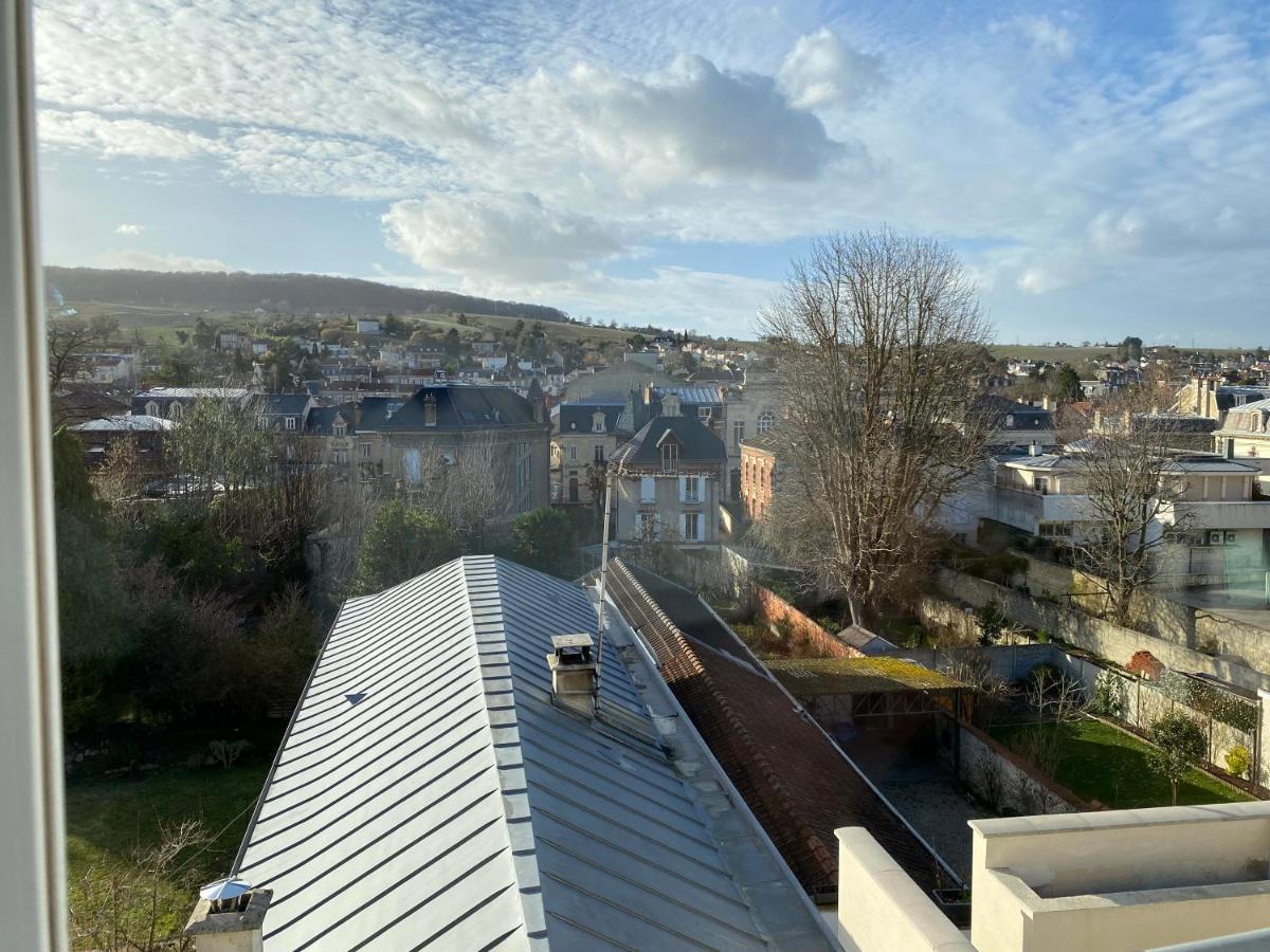 L'Elegant: 80M2 Vue Sur Vignoble Au Centre D'Epernay!! Apartment Bagian luar foto